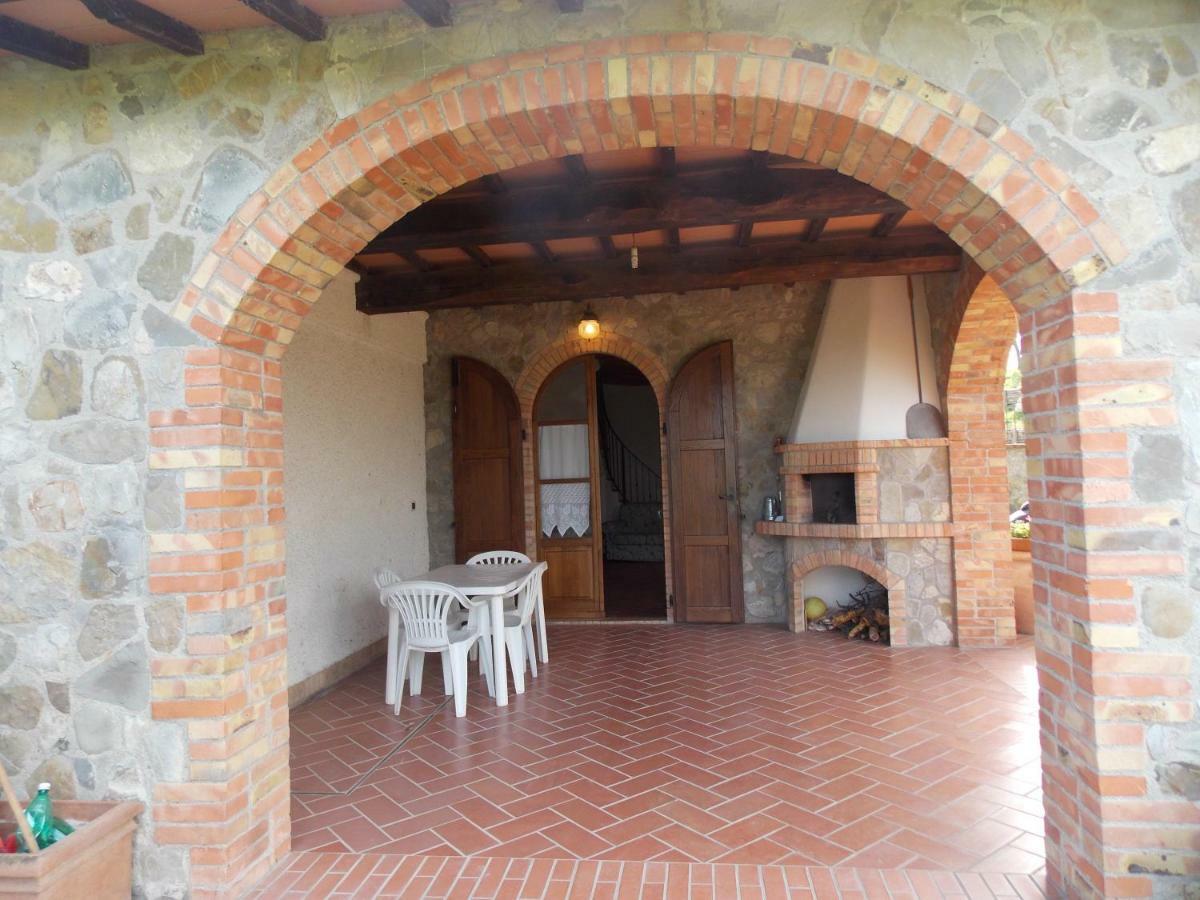 Hostal Casale Le Querciole Castiglione dʼOrcia Exterior foto
