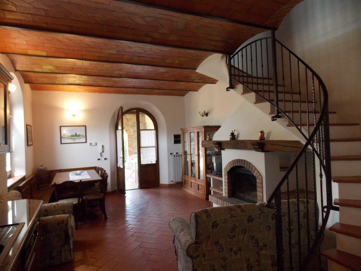 Hostal Casale Le Querciole Castiglione dʼOrcia Exterior foto